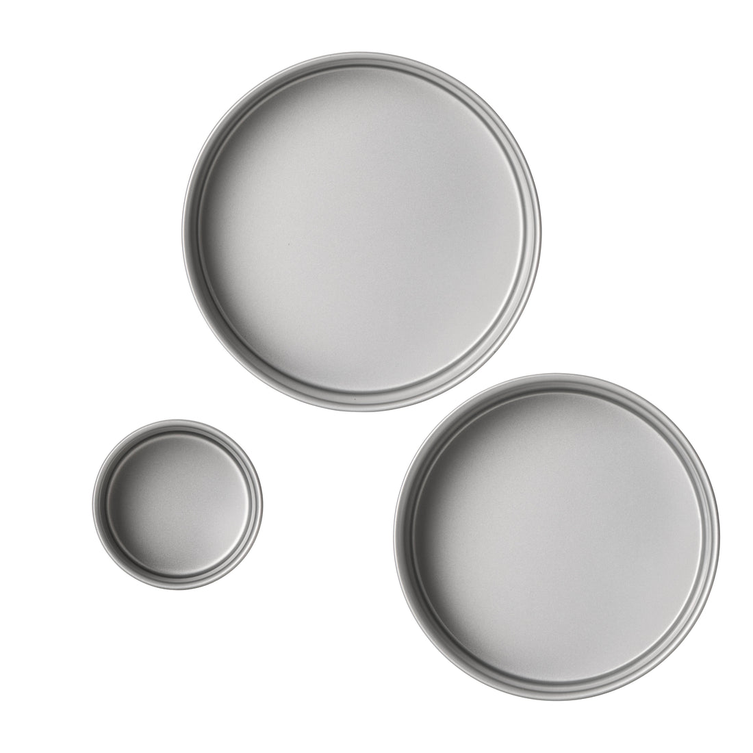 Davis &amp; Waddell Non-Stick Round Cake Pan 3pcs Set Cream