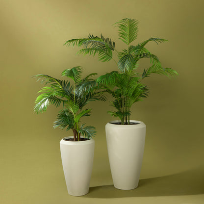 Faux Areca Palm - Vienna Planter  Set of 2
