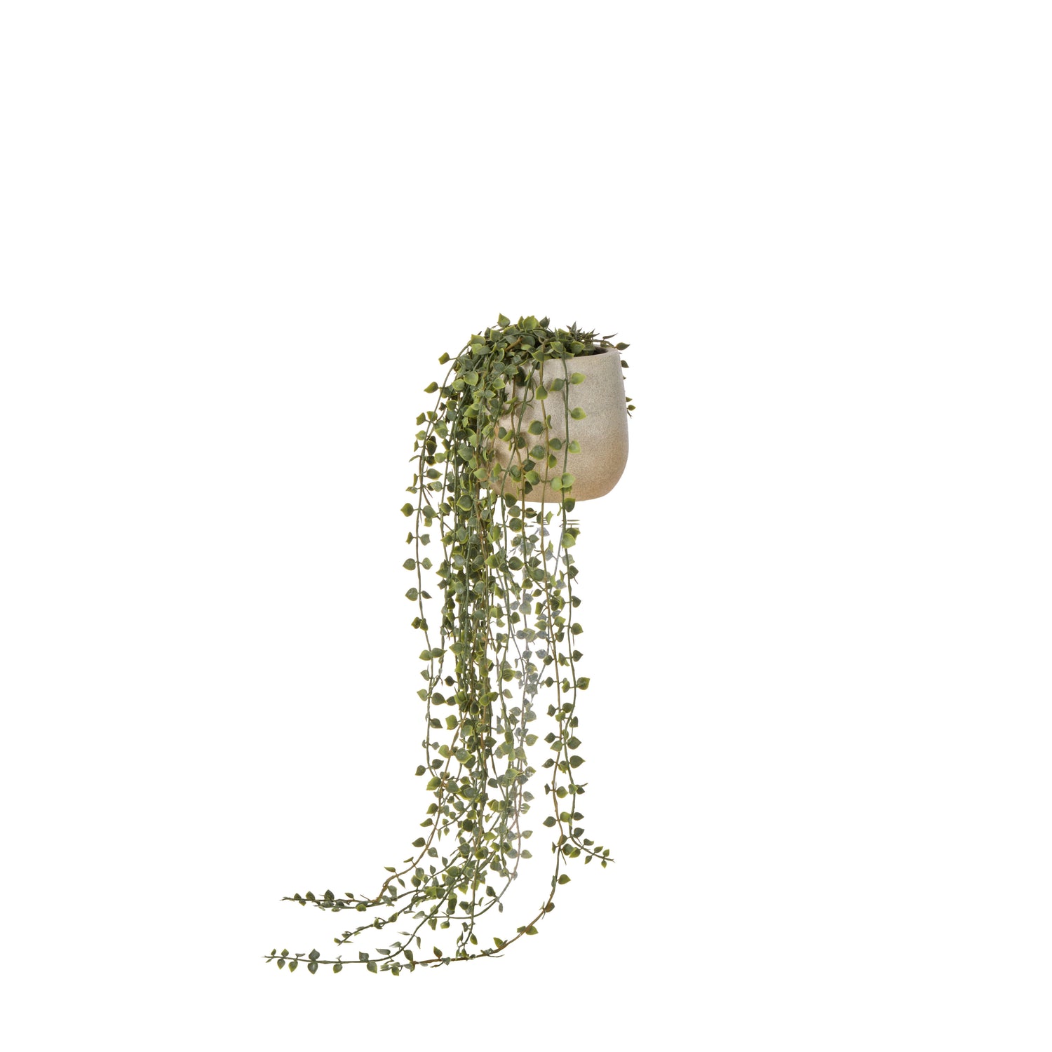 Faux Million Hearts Plant Pot | Green -  46cm