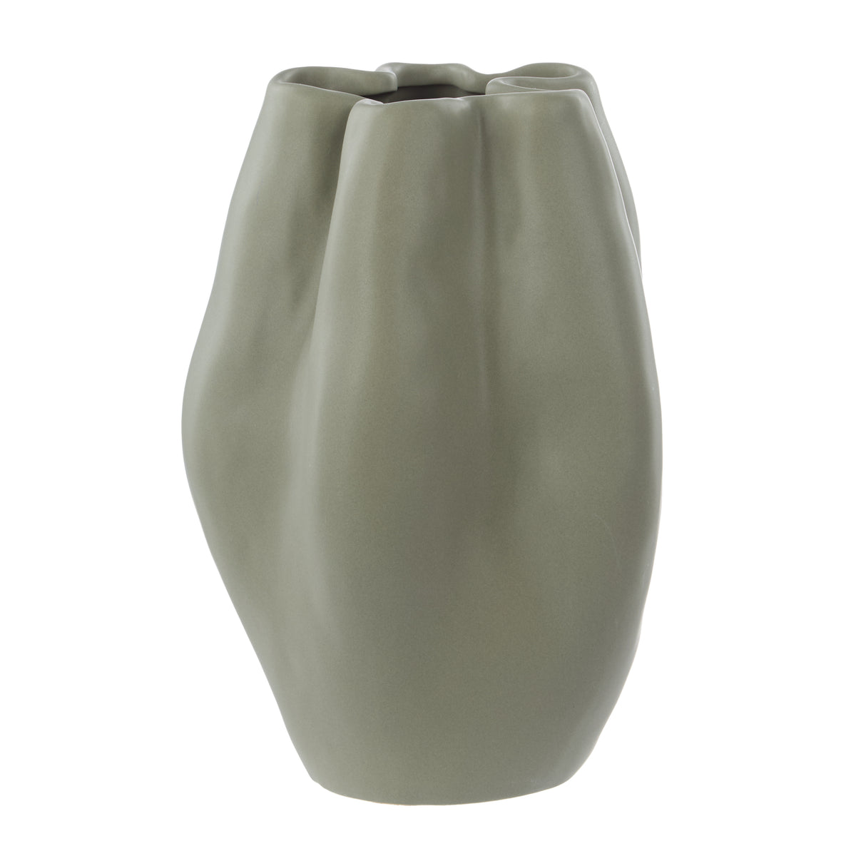 Amalfi Fluid Vase Green