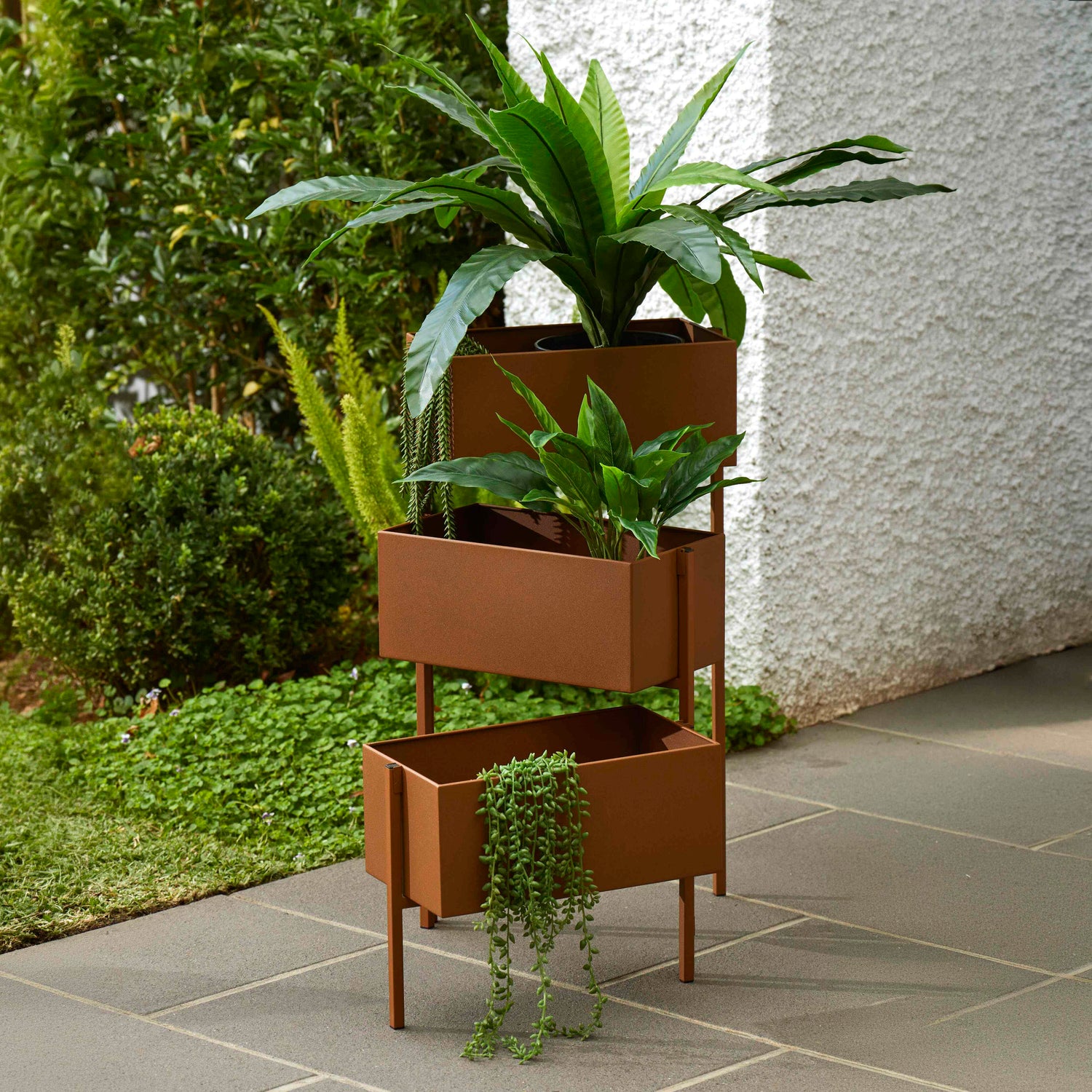 Rogue Horizon Foldable Planter Rust