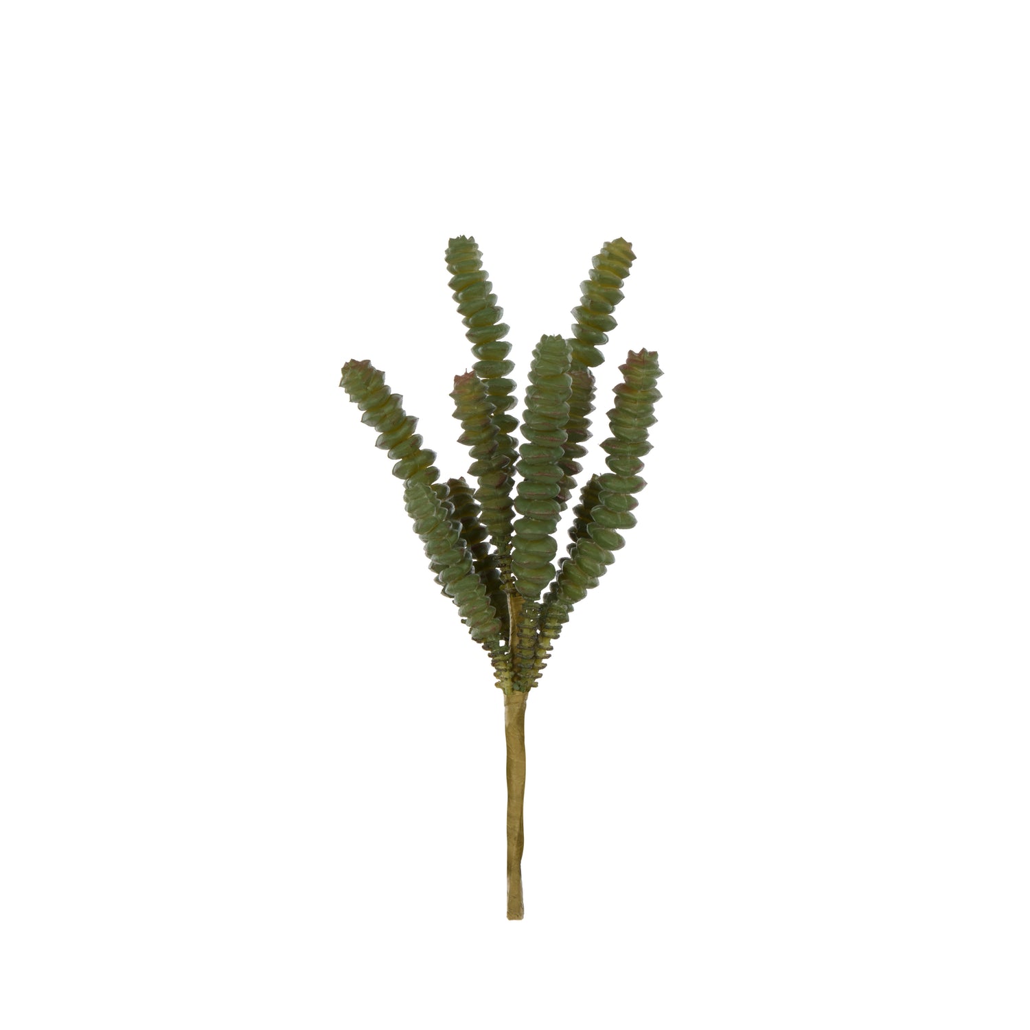 Faux Jade Necklace Spray | Green  -  20cm