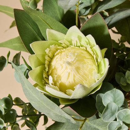 Faux Protea Native Arrangement - Phoebe Vase