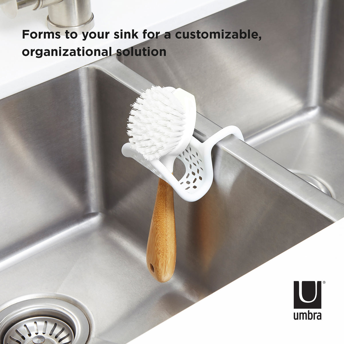 Umbra Sling Sink Caddy White