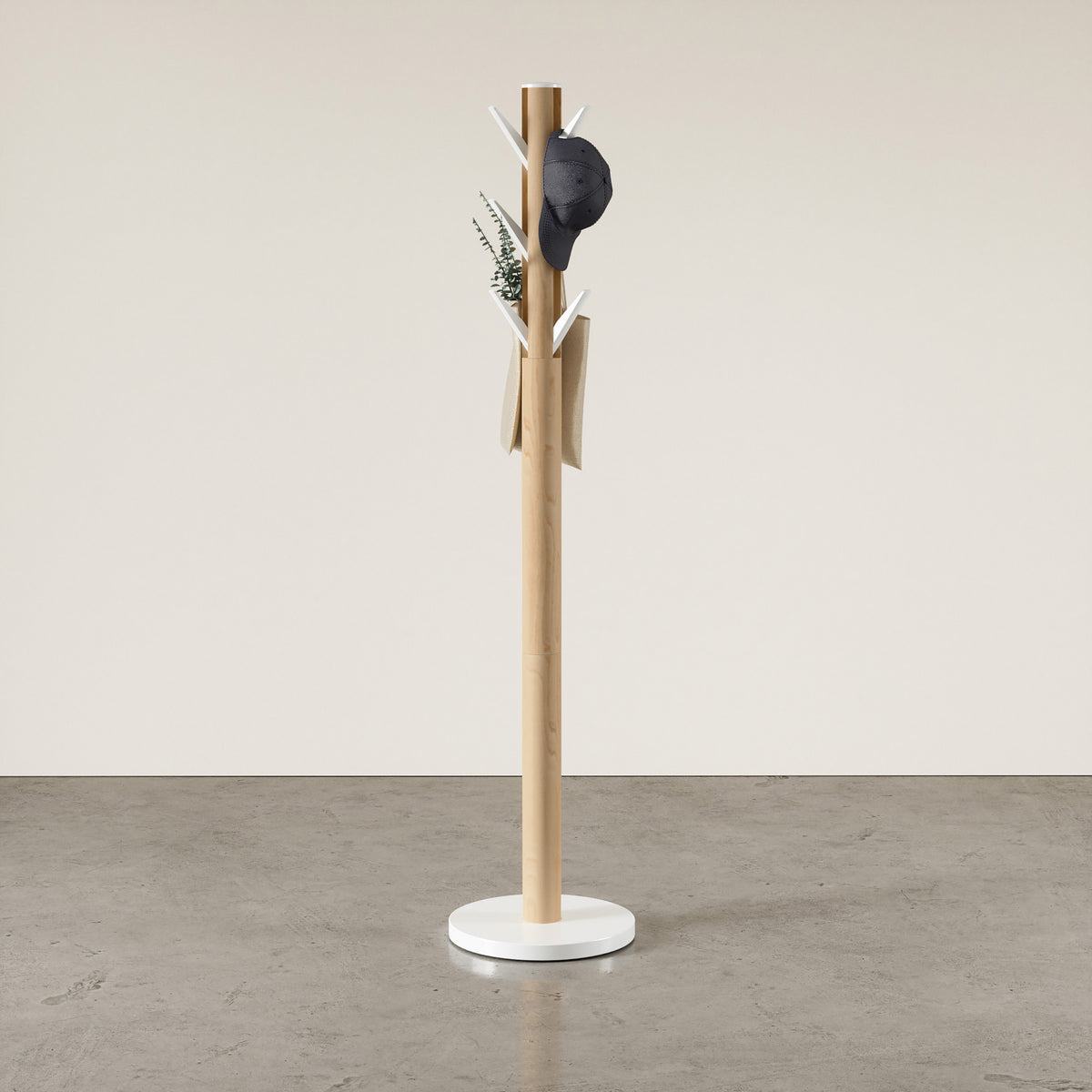 Umbra Flapper Coat Rack White