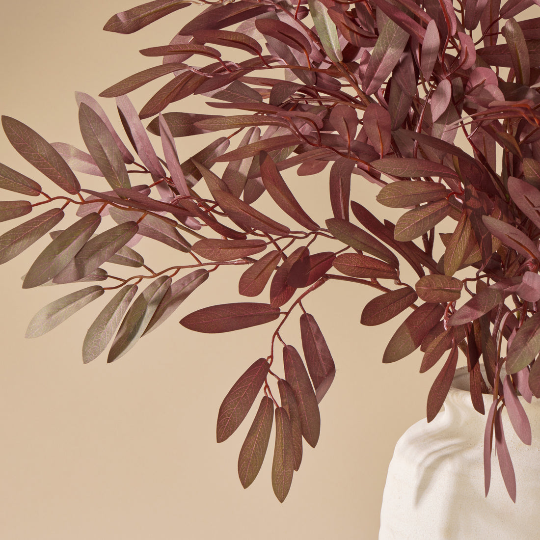 Faux Eucalyptus Mix - Neven Vase | Purple - 63cm