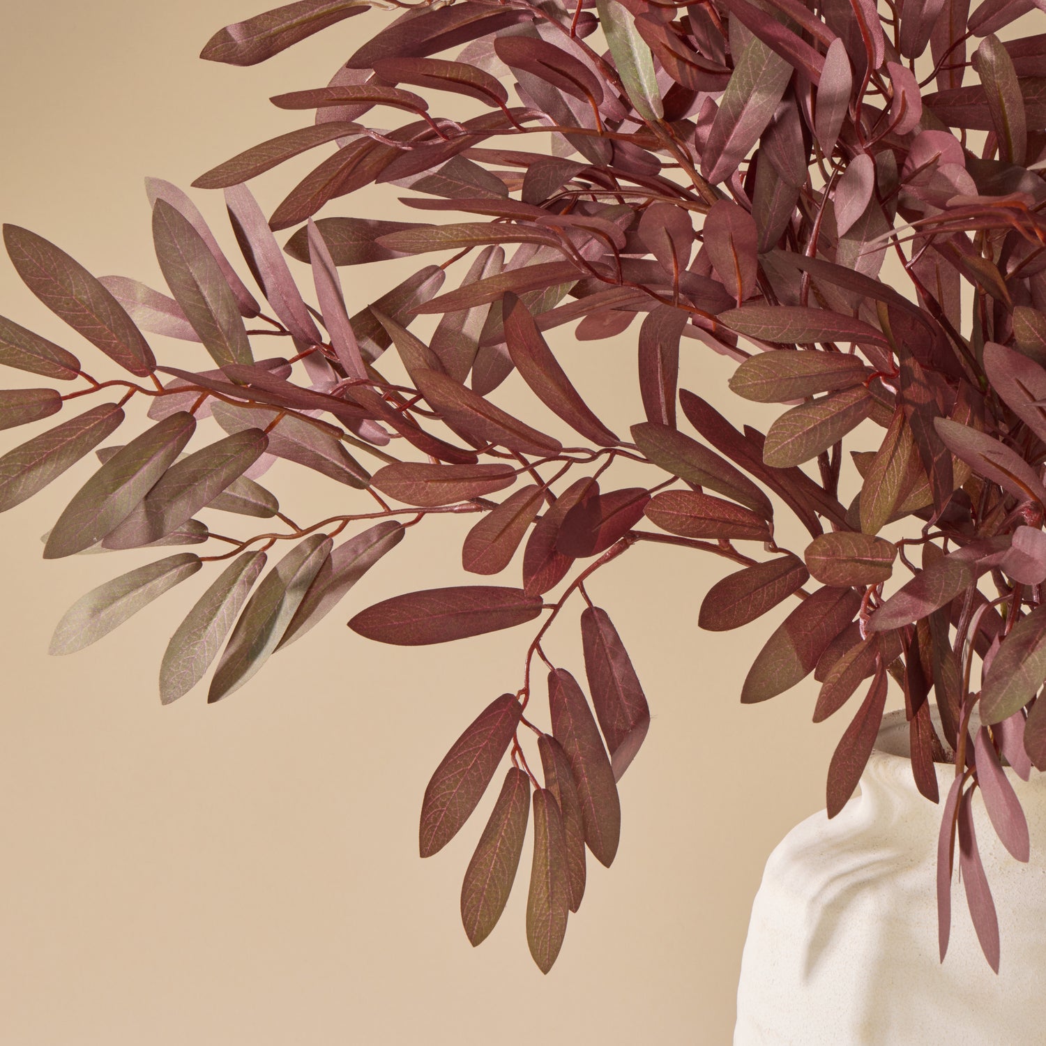 Faux Eucalyptus Mix - Neven Vase | Purple - 63cm
