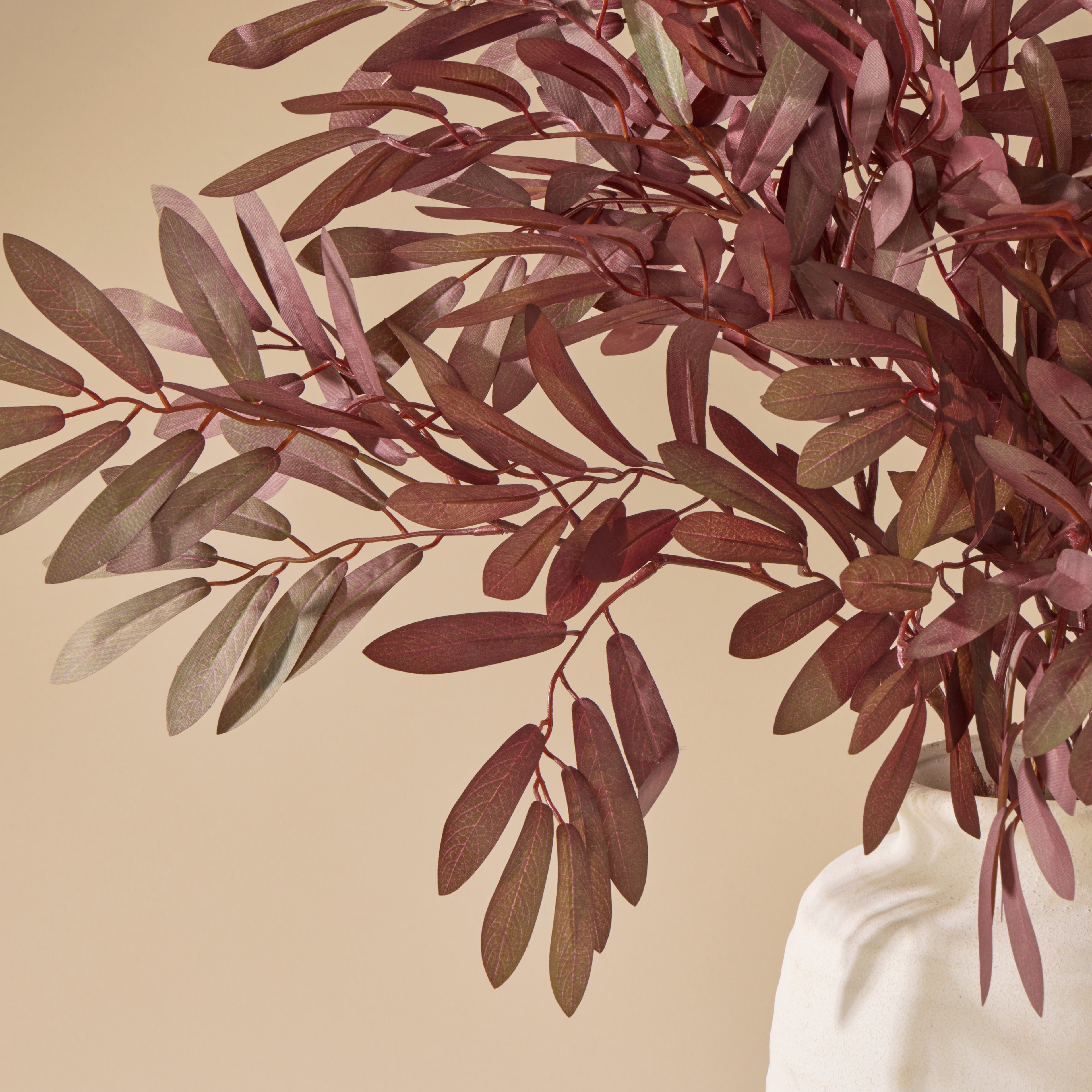 Faux Eucalyptus Mix - Neven Vase | Purple - 63cm