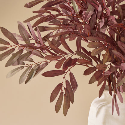 Faux Eucalyptus Mix - Neven Vase | Purple - 63cm
