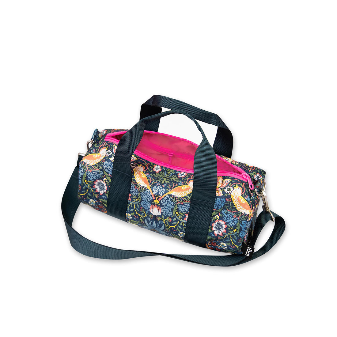 LOQI William Morris The Stawberry Thief Medium Weekender