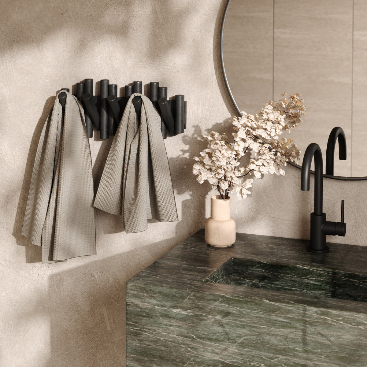 Umbra Picket Rail Hook Black