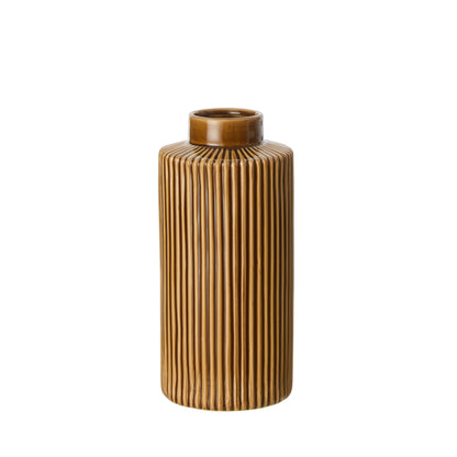 Rogue Enola Vase Brown