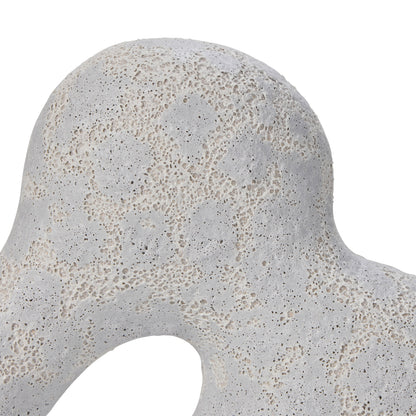 Amalfi Anki Sculpture Pebbled Off White