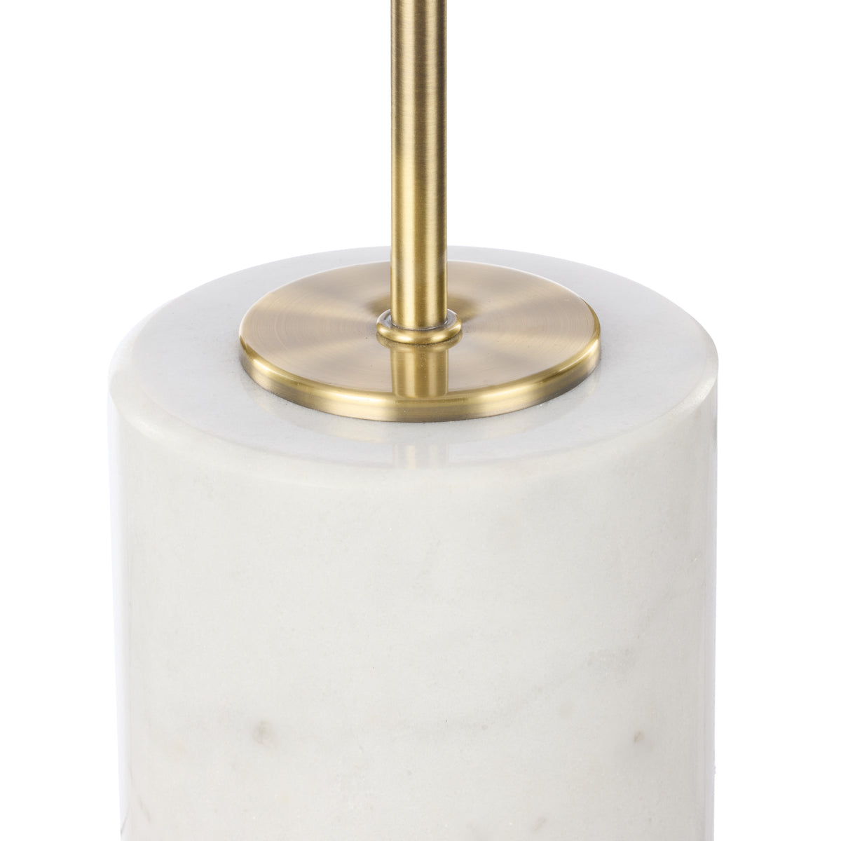 Amalfi Tillie Table Lamp White &amp; Brass