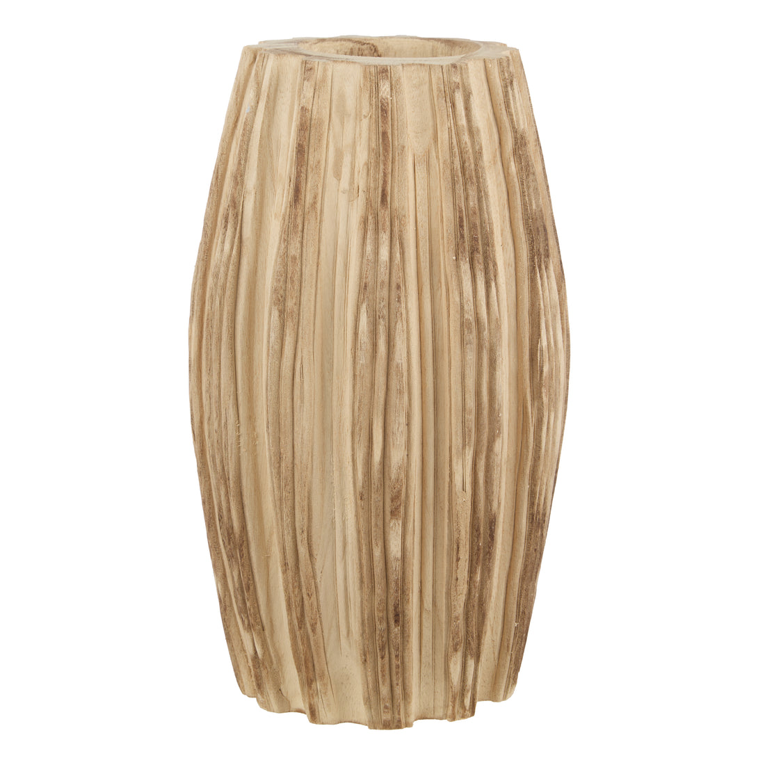 Rogue Dansk Ribbed Vessel Large Natural