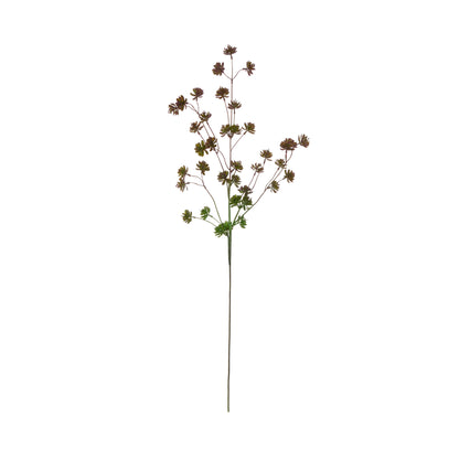 Faux Succulent Spray | Burgundy - 97cm