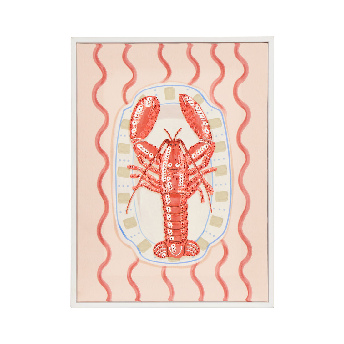 Emporium Ari Lobster Wall Art Multi-Coloured