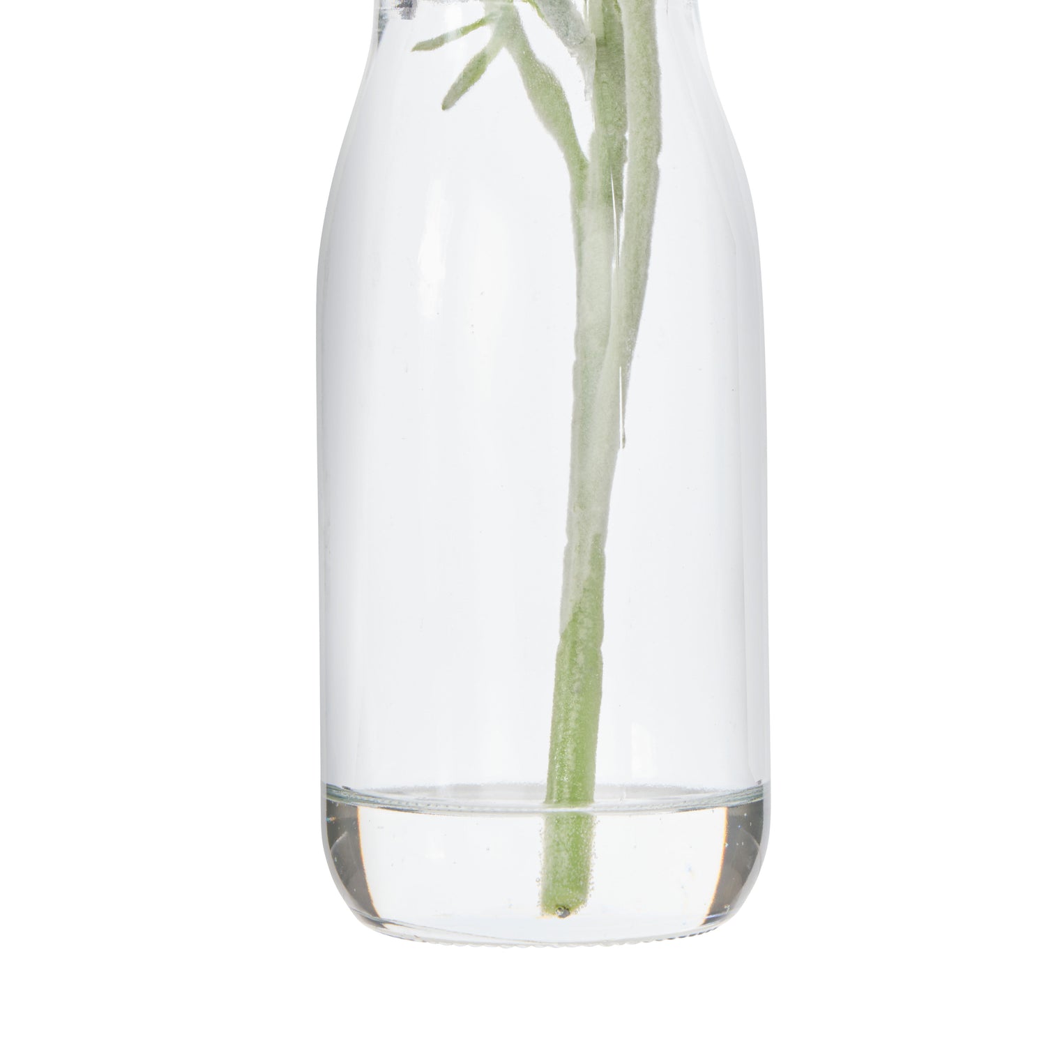 Faux Cosmos - Milk Bottle | White -  35cm