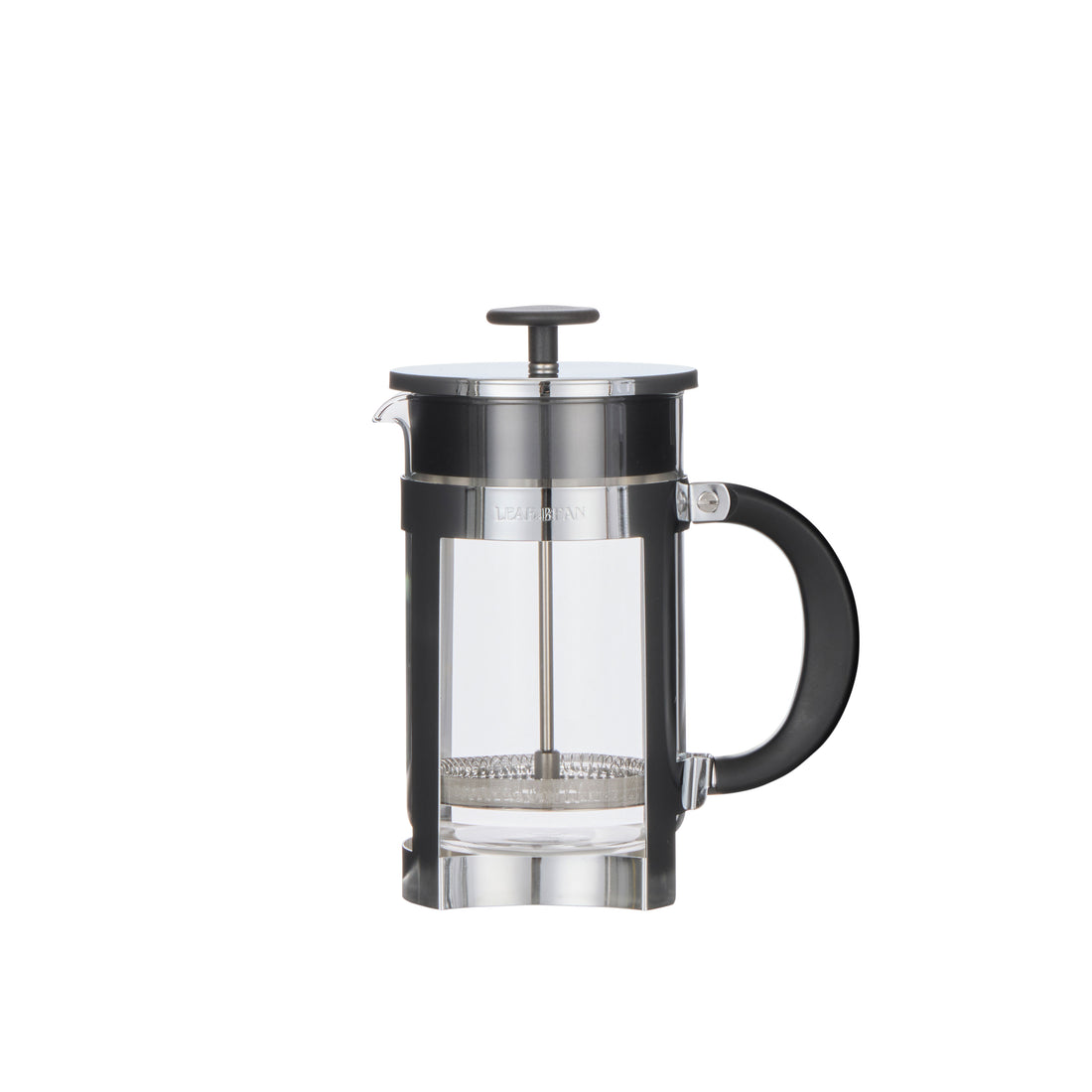 Leaf &amp; Bean Glass Press Plunger Clear &amp; Stainless Steel