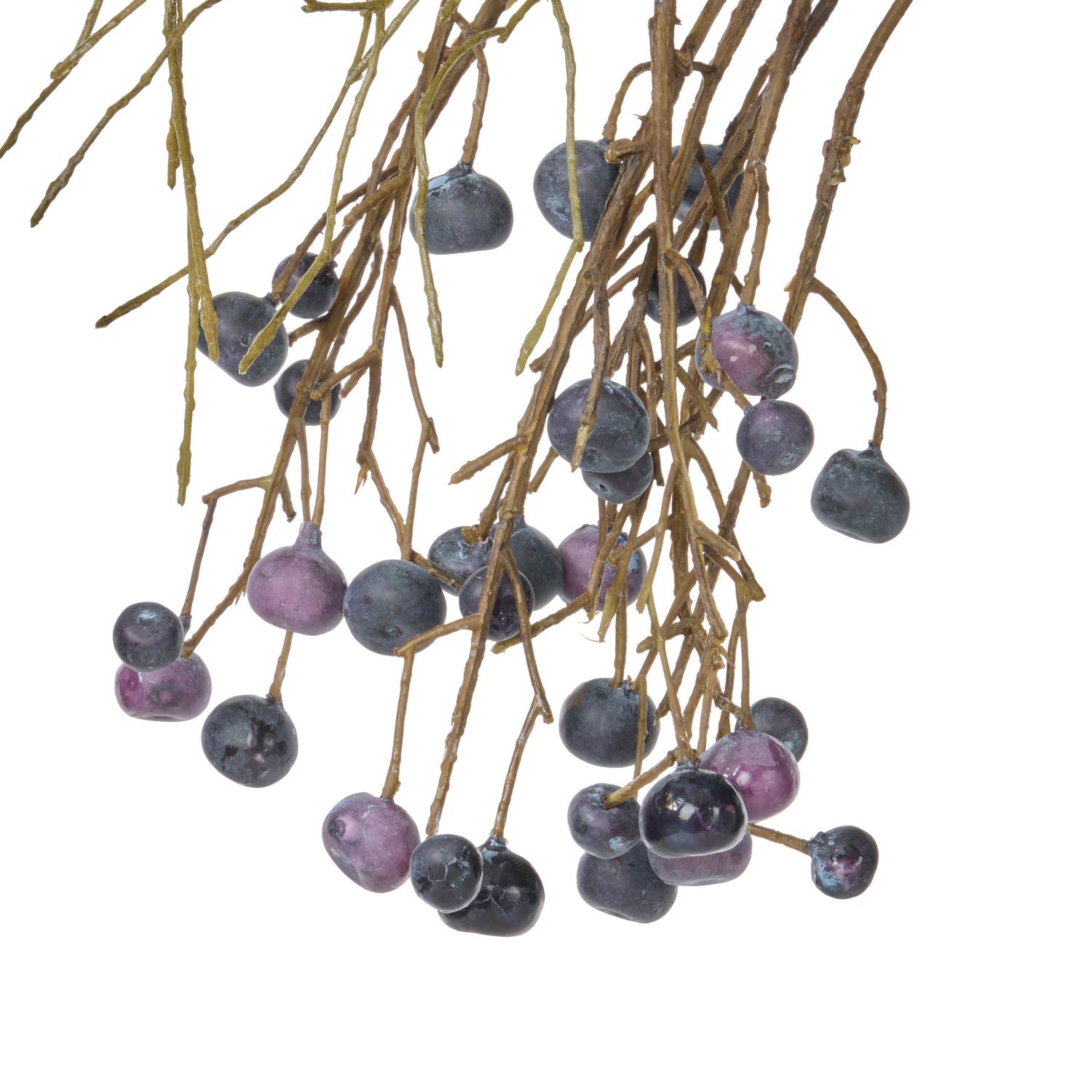 Faux Chrysanthemum Fig Garden Mix Arrangement - Maliah Pot | Purple - 80cm