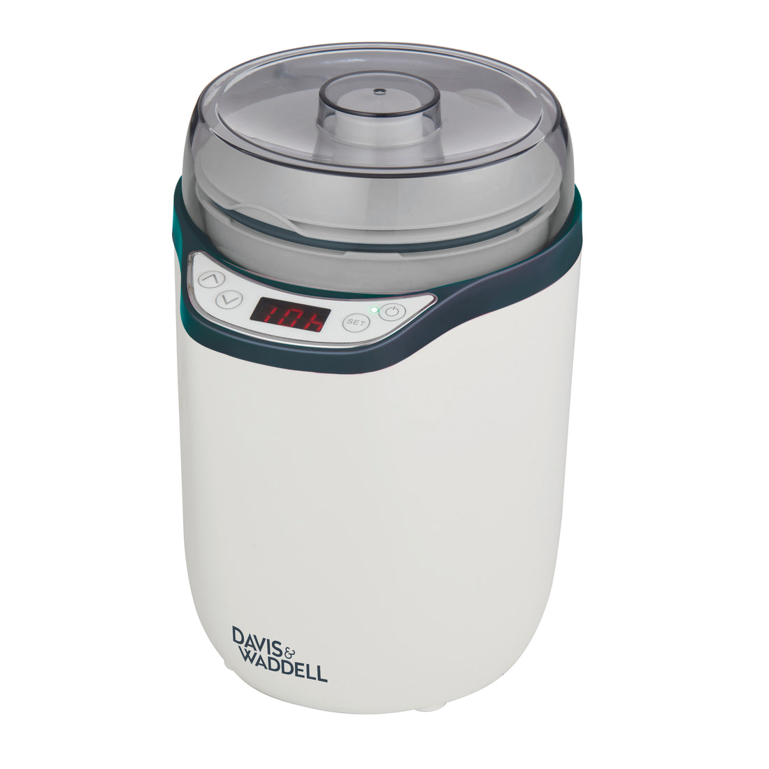 Davis &amp; Waddell 2 in 1 Electric Yoghurt Maker/Fermenter White &amp; Grey