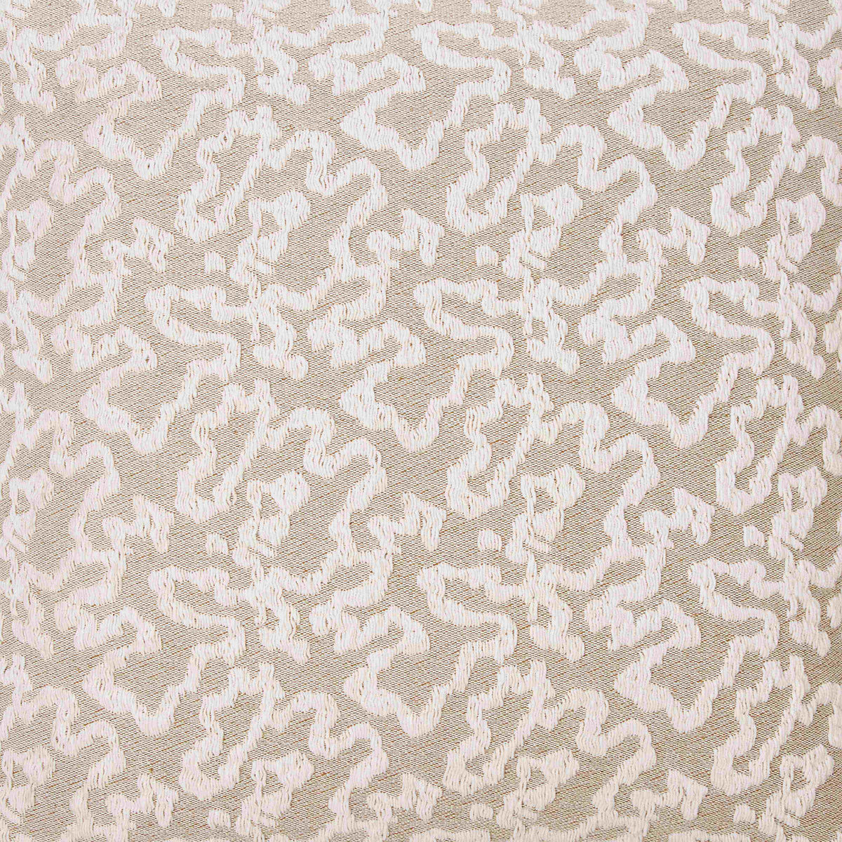 Amalfi River Cushion Grey &amp; Ivory