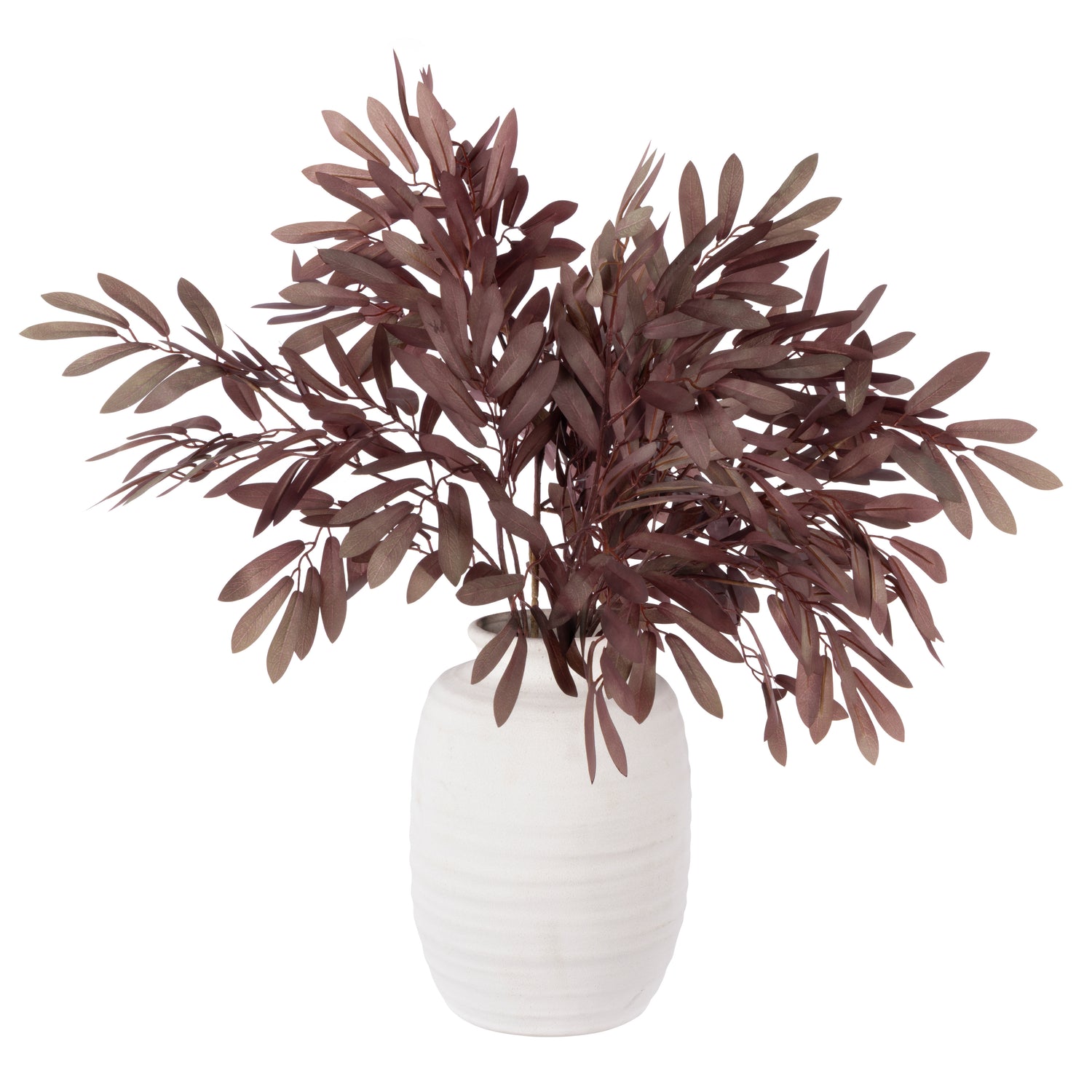 Faux Eucalyptus Mix - Neven Vase | Purple - 63cm