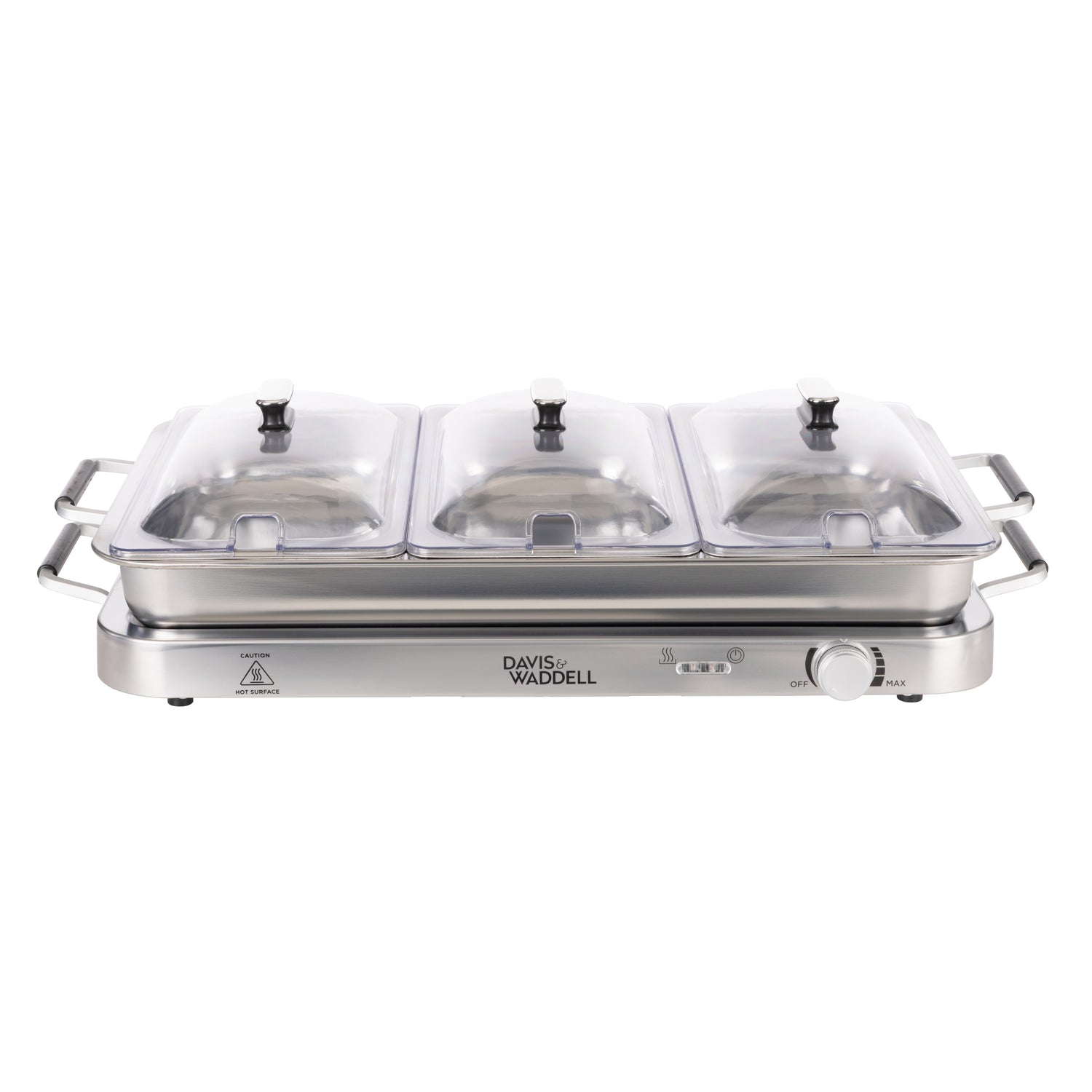 Davis &amp; Waddell 3 in 1 Bain Marie &amp; Warming Tray Stainless Steel