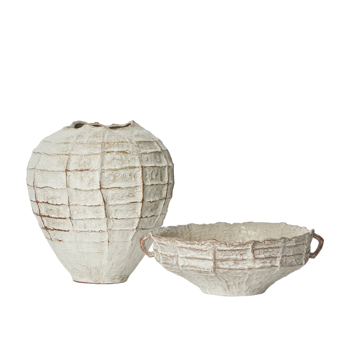 Grand Designs Marlo Vase Off White