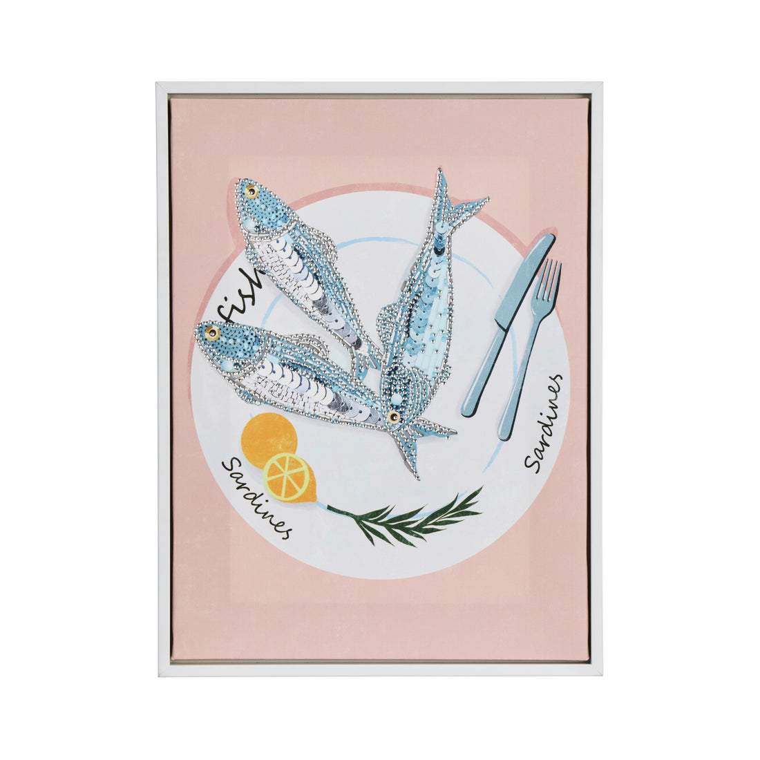 Emporium Lottie Fish Wall Art Multi-Coloured