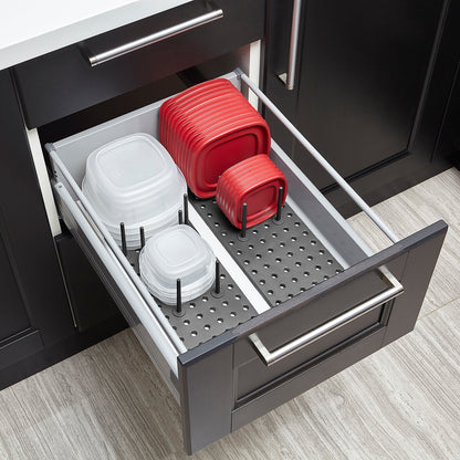 Umbra Peggy Drawer Organizer Charcoal