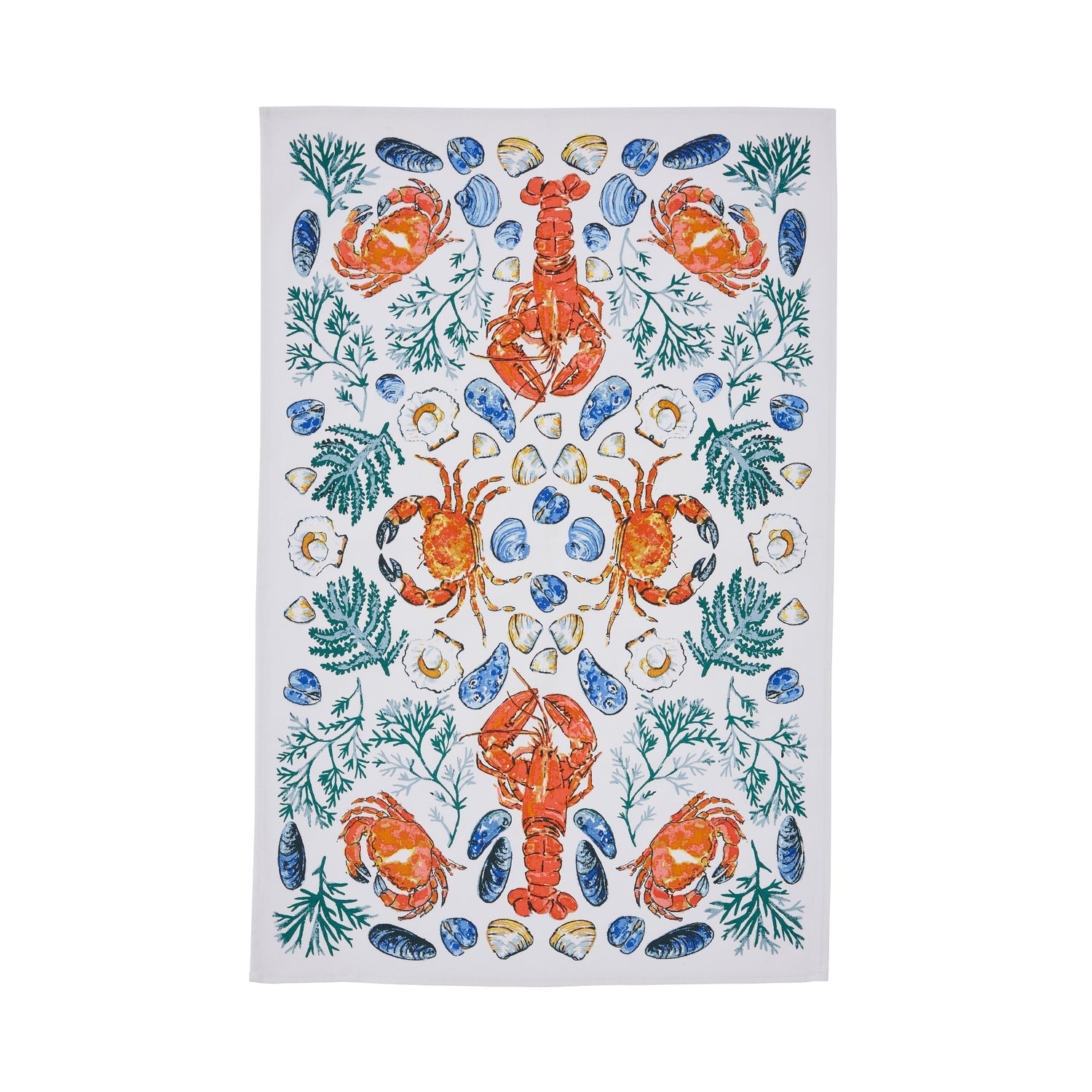Ulster Weavers Shellfish Tea Towel Multi-Coloured