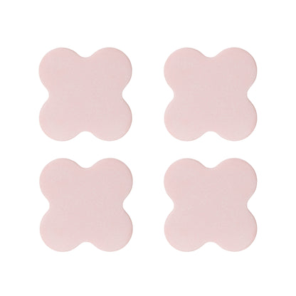 Emporium Resin Bubble Coasters 4pcs Set Pink