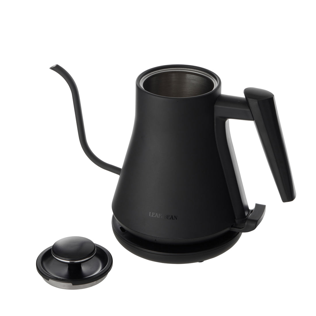 Leaf &amp; Bean Electric Gooseneck Kettle 800ml Black