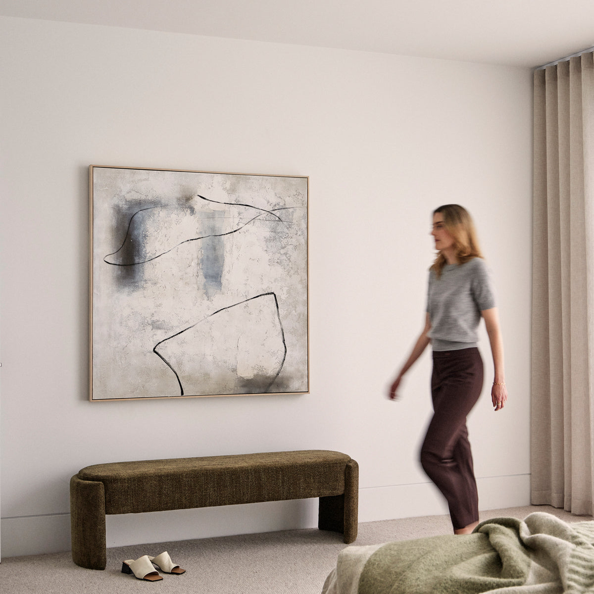 Grand Designs Forest Throw Brown