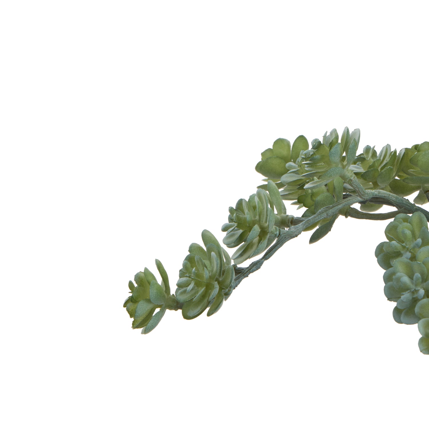 Faux Mini Houseleek Spray | Green - 15cm