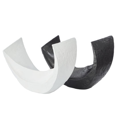 Amalfi Movi Abstract Sculpture Black