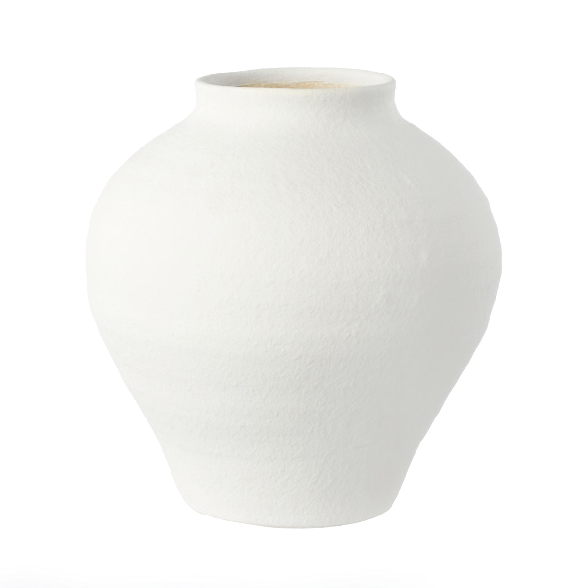 Amalfi Kamari Clay Vase Medium White