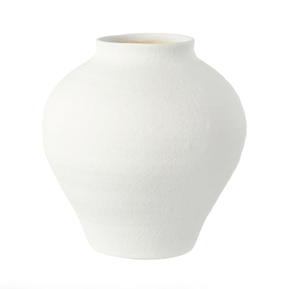 Amalfi Kamari Clay Vase Medium White