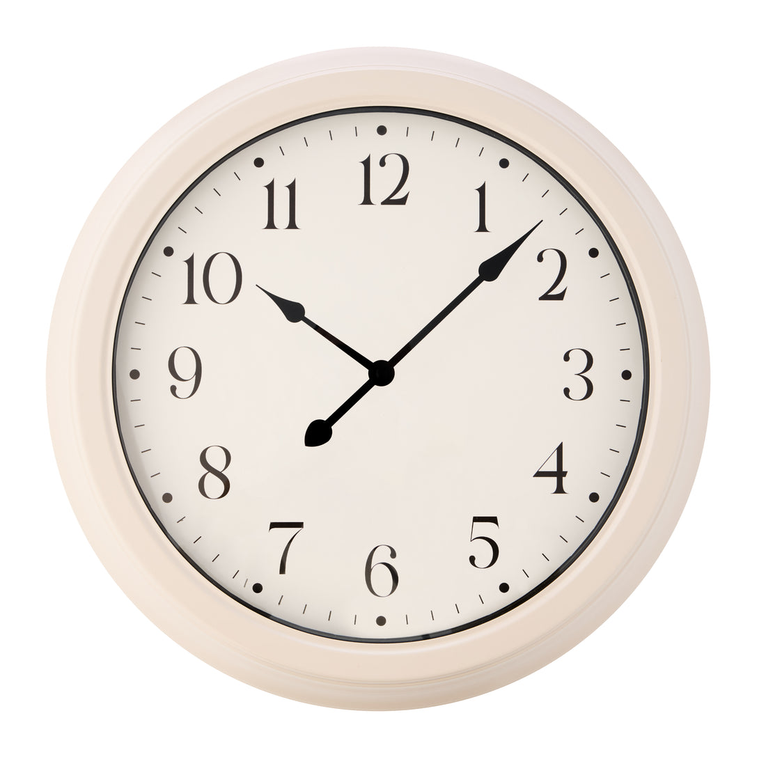 Society Home Marlow Wall Clock White &amp; Cream