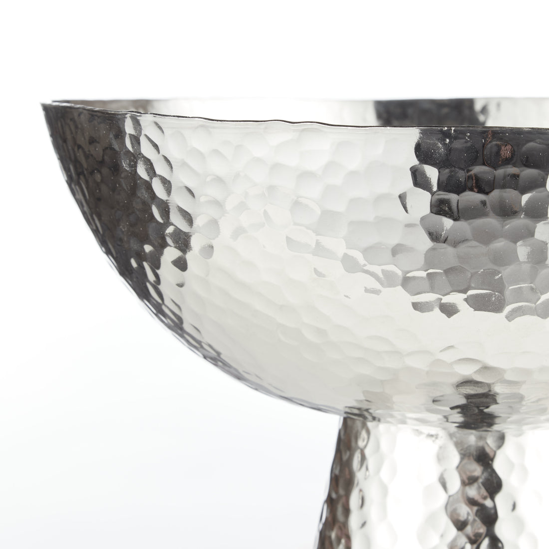 Rogue Pali Metal Footed Planter Silver
