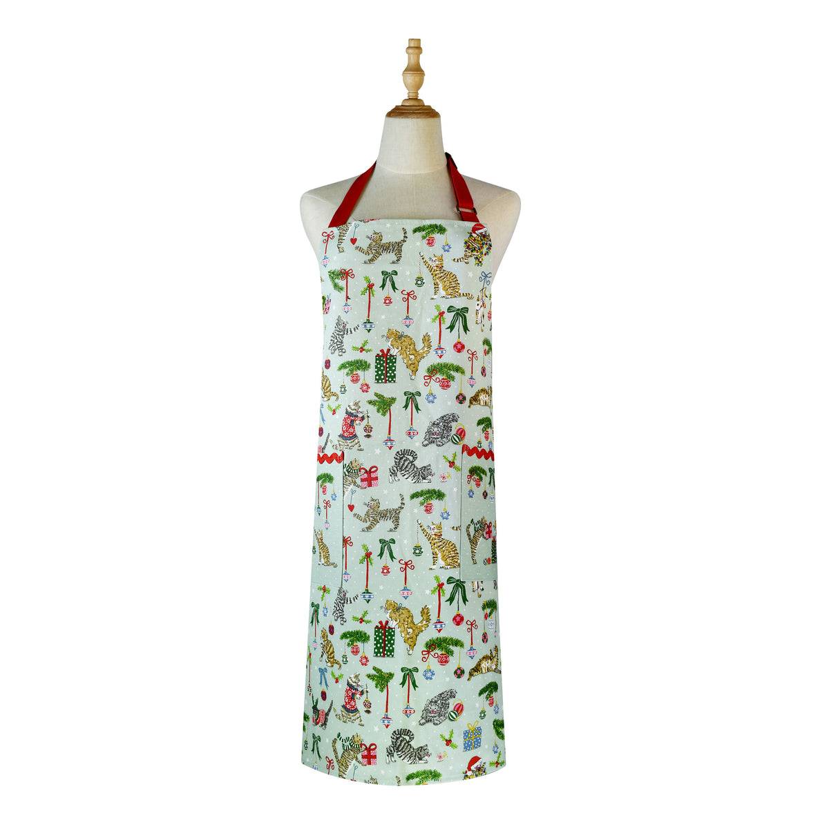 Ulster Weavers Christmas Cats Apron Multi-Coloured