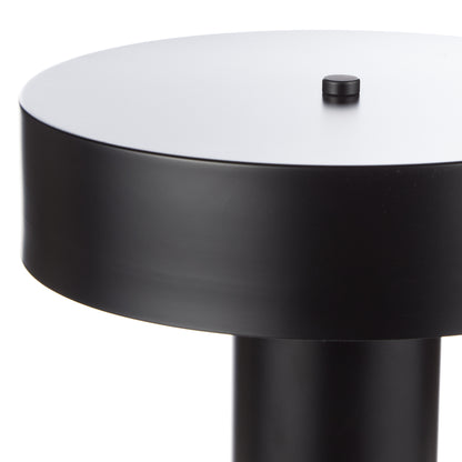 Amalfi Thiago Metal Table Lamp Black