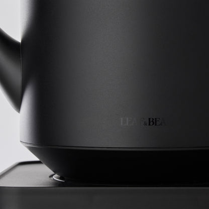 Leaf &amp; Bean Electric Hygge Kettle 600ml Black