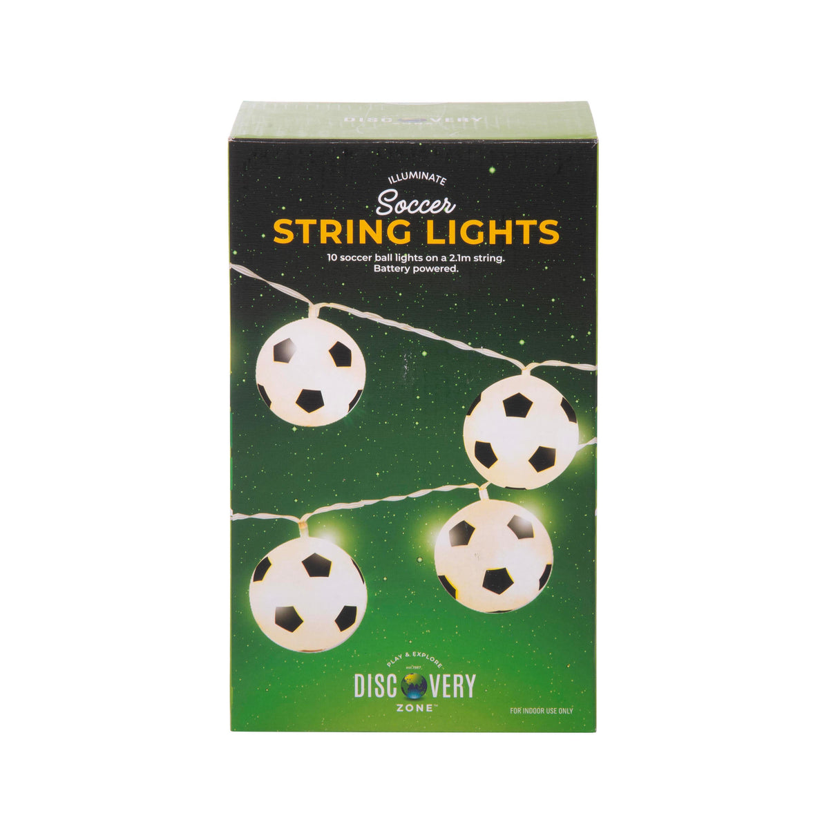 Discovery Zone Illuminate String Lights - Soccer