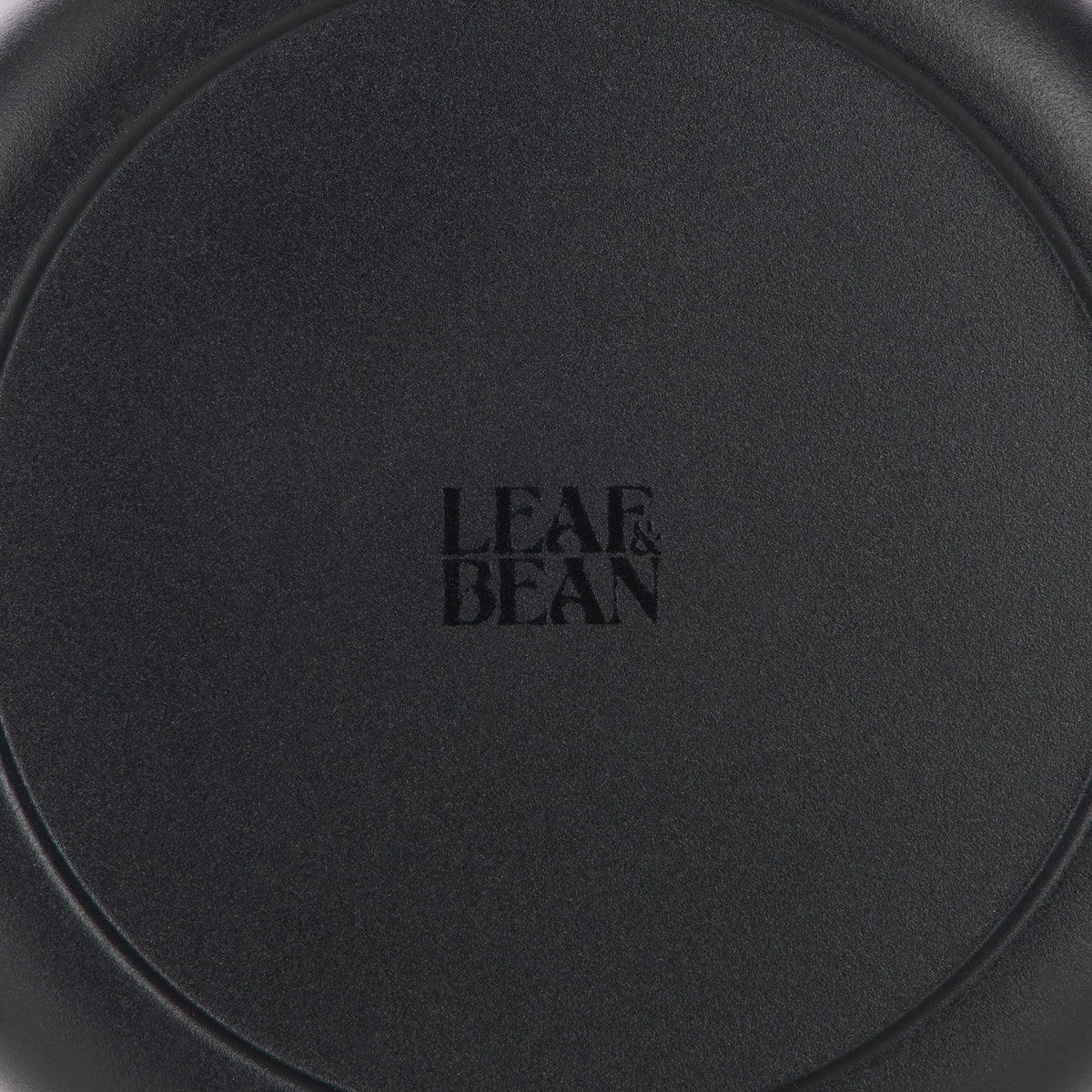 Leaf &amp; Bean Airtight Stainless Steel Canister Black