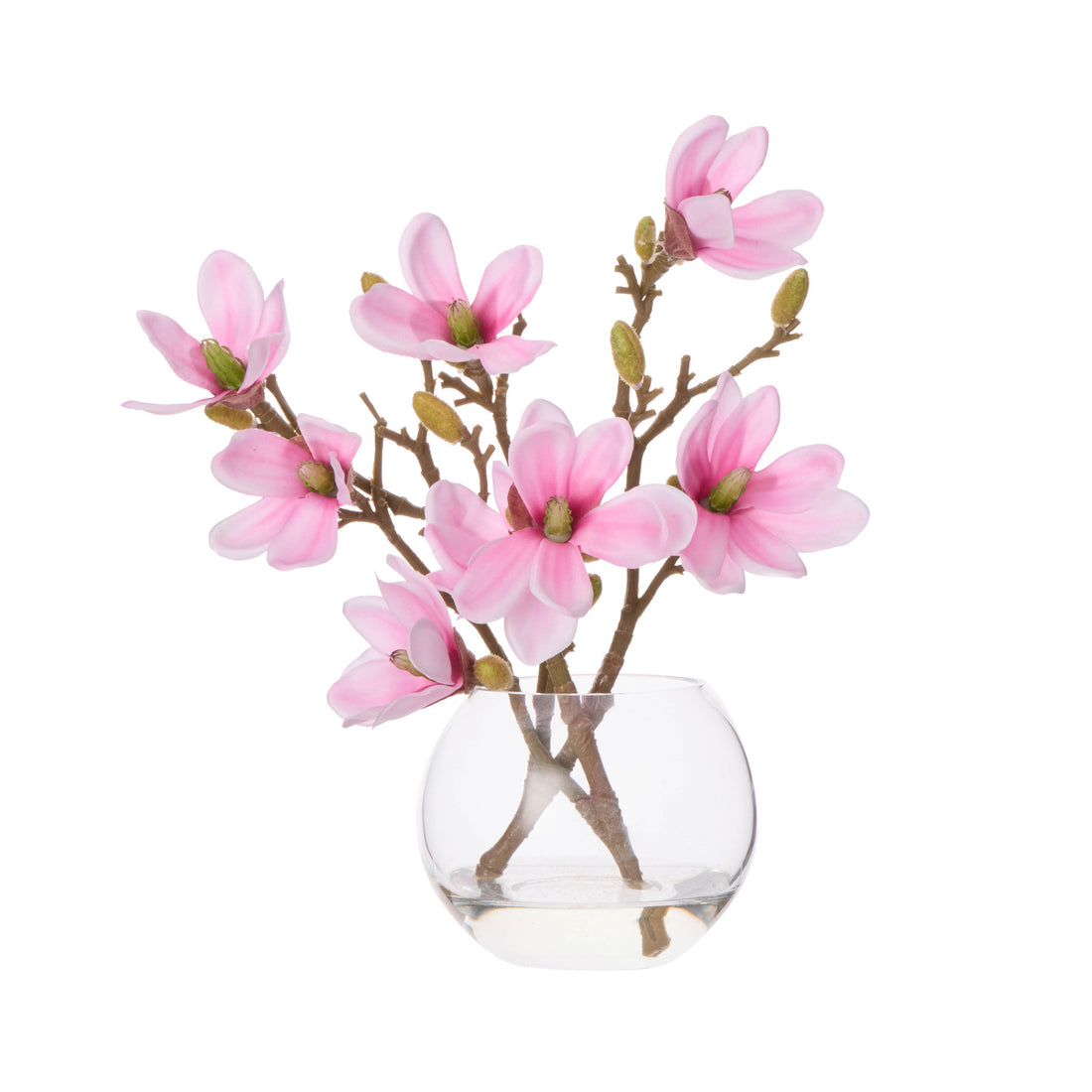 Rogue Mini Magnolia - Sphere Vase Pink