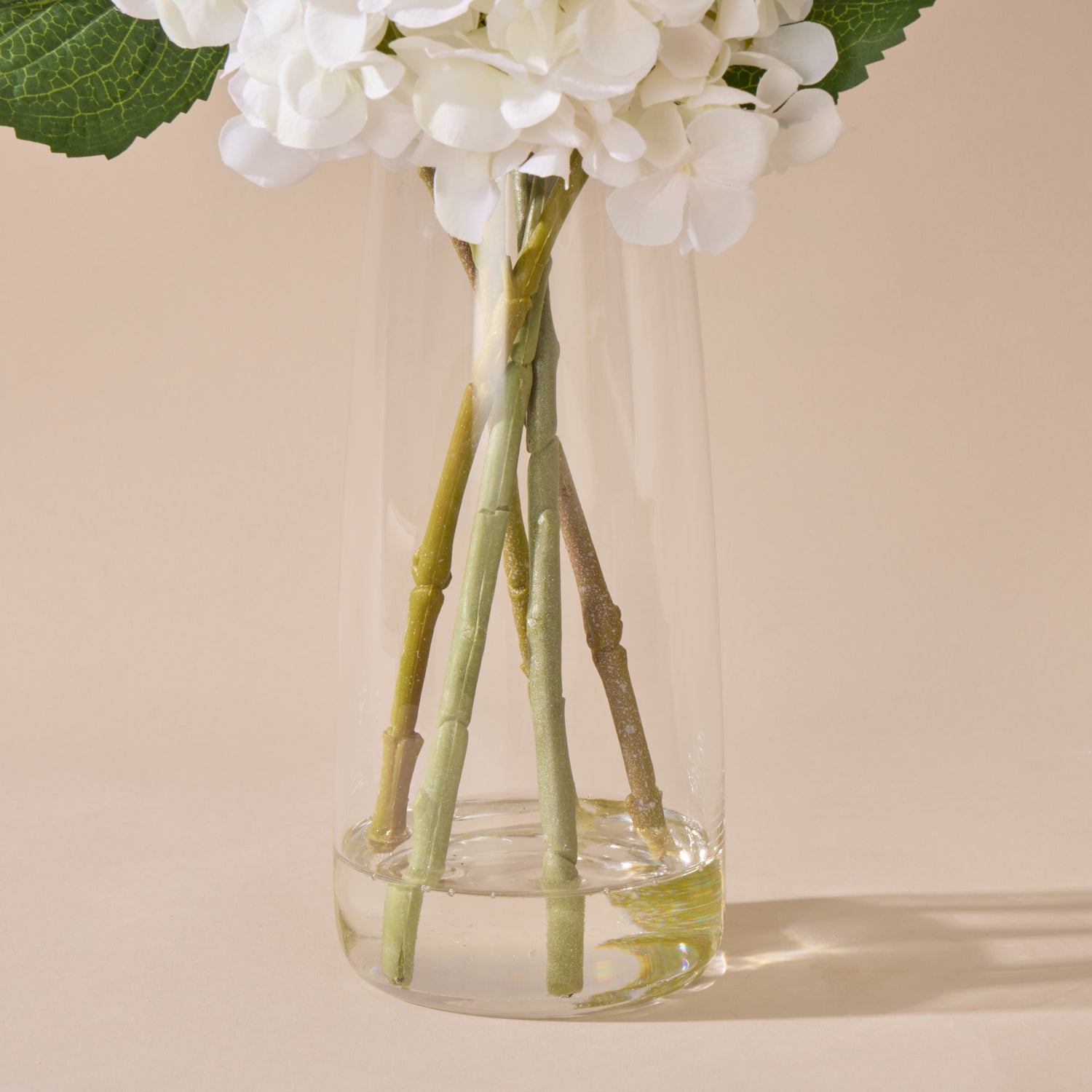 Faux Delphinium Mix - Alana Vase | White - 69cm