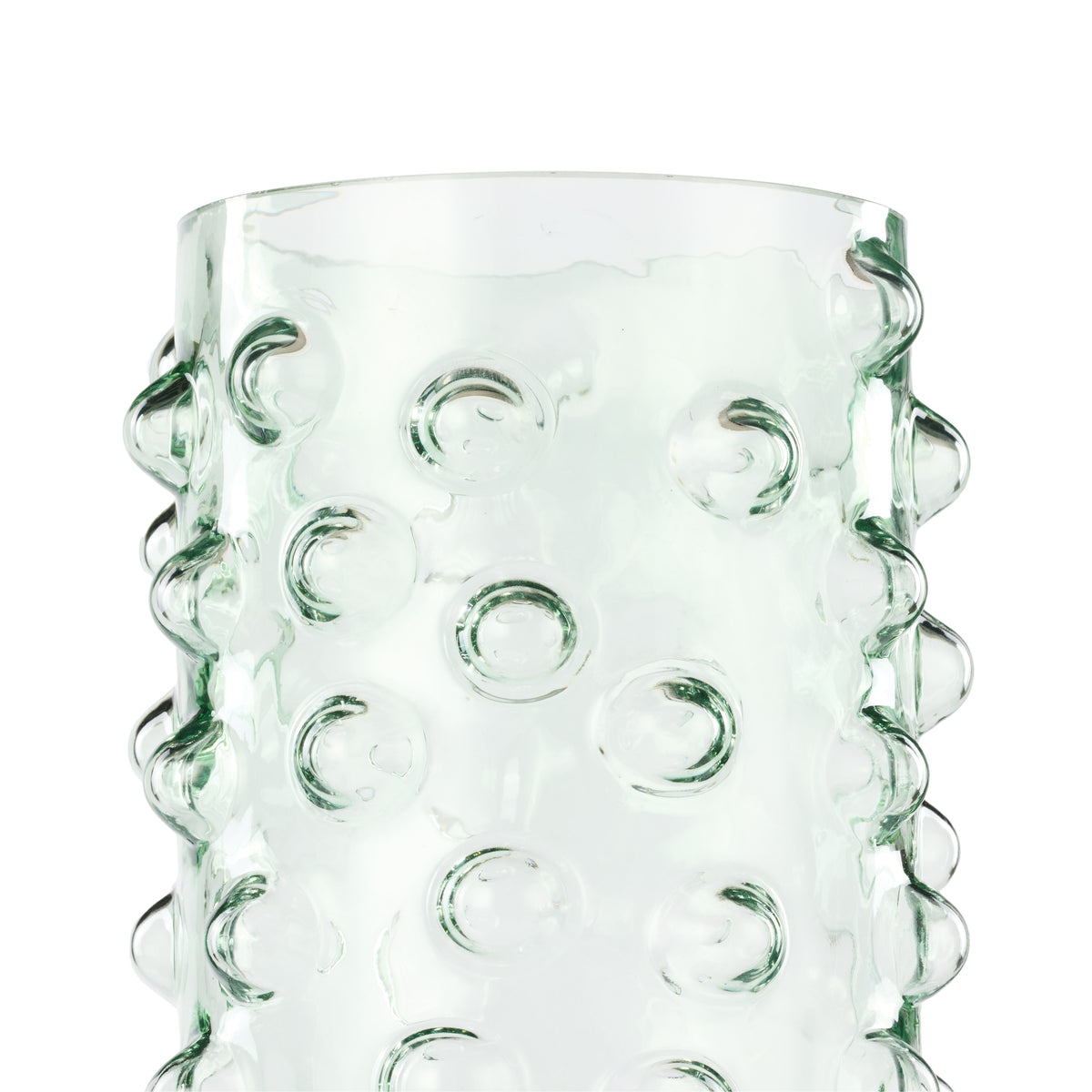 Amalfi Sissy Glass Bubble Vase Large Light Green
