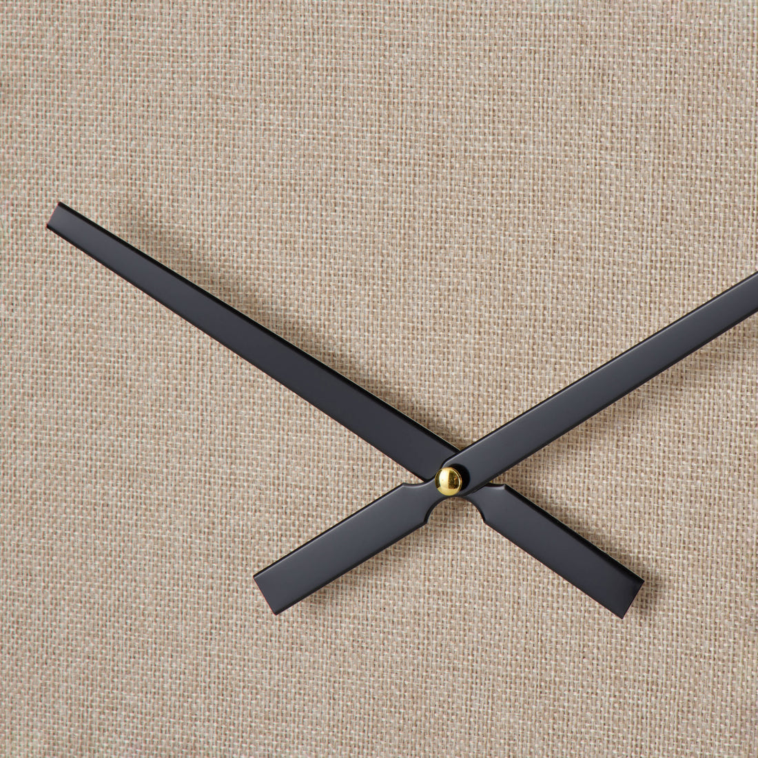Amalfi Cologne Wall Clock Black &amp; Linen
